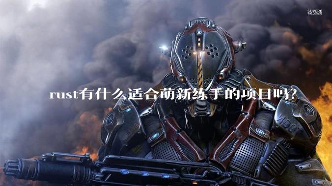 rust有什么适合萌新练手的项目吗？